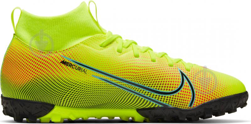 Cороконіжки Nike JR SUPERFLY 7 ACADEMY MDS TF BQ5407-703 р.33 чорний - фото 4