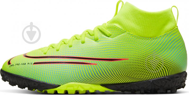 Cороконіжки Nike JR SUPERFLY 7 ACADEMY MDS TF BQ5407-703 р.33 чорний - фото 5