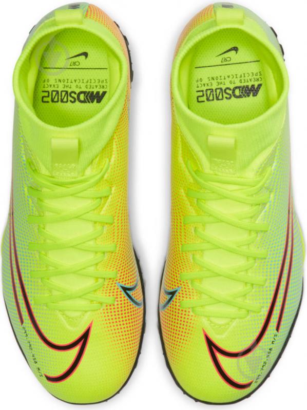 Cороконіжки Nike JR SUPERFLY 7 ACADEMY MDS TF BQ5407-703 р.33 чорний - фото 7