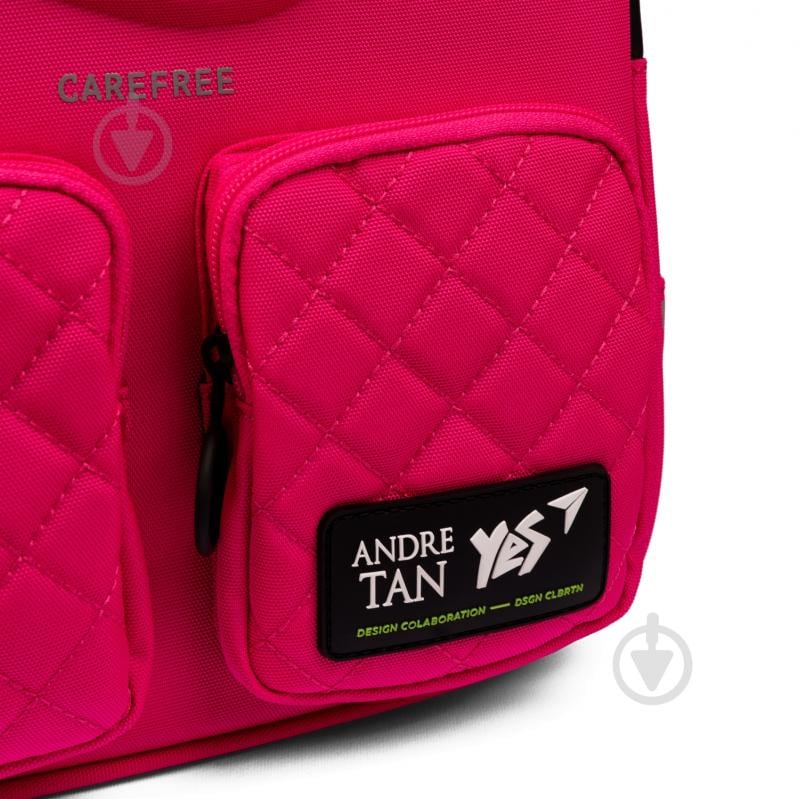 Ранець напівкаркасний YES Fashion T-129 by Andre Tan Hand pink - фото 4