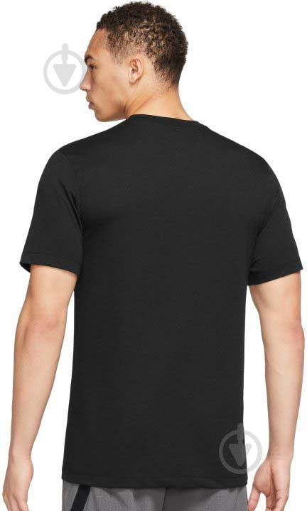 Футболка Nike M NK DF TEE DB NIKE PRO FJ2393-010 р.S черный - фото 2