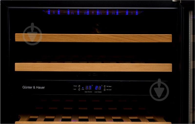 Винный шкаф Gunter&Hauer WKI 44 D - фото 4