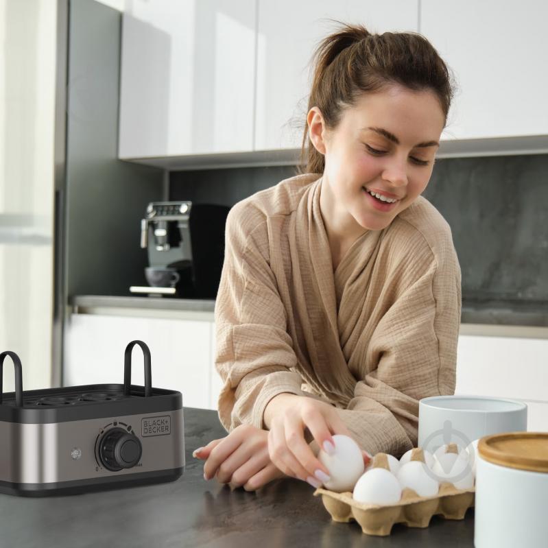 Яйцеварка Black+Decker BXKS4800E - фото 5