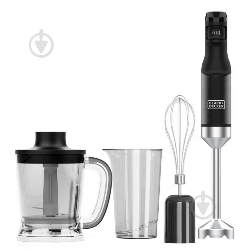 Блендер ручной Black+Decker BXHBA1501E - фото 1 Блендер ручной Black+Decker BXHBA1501E - фото 1