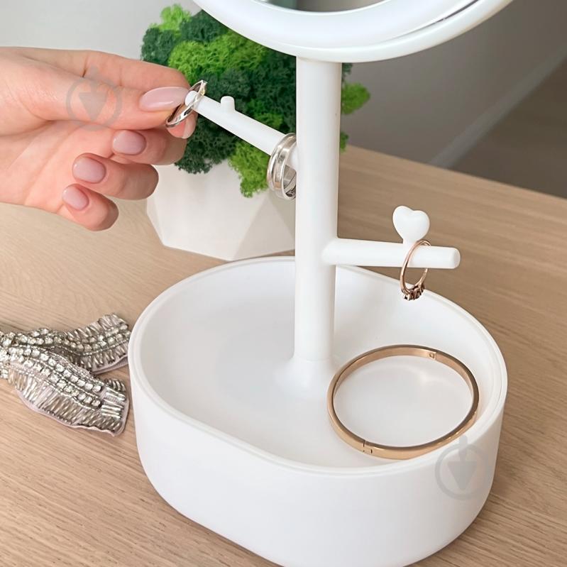 Дзеркало косметичне BP-37 WHITE - фото 10 Дзеркало косметичне BP-37 WHITE - фото 10