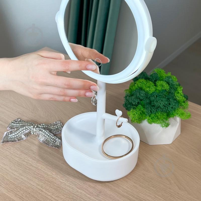 Дзеркало косметичне BP-37 WHITE - фото 8 Дзеркало косметичне BP-37 WHITE - фото 8