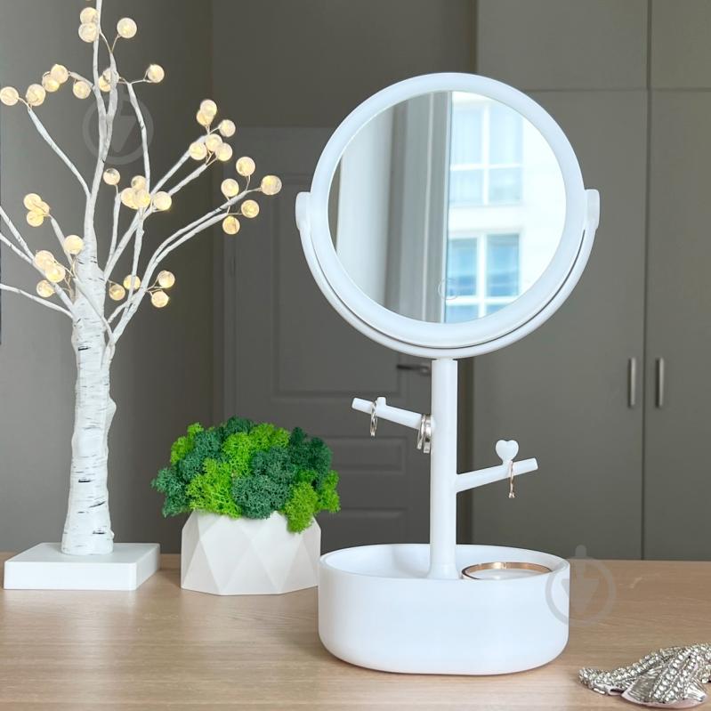 Дзеркало косметичне BP-37 WHITE - фото 6 Дзеркало косметичне BP-37 WHITE - фото 6