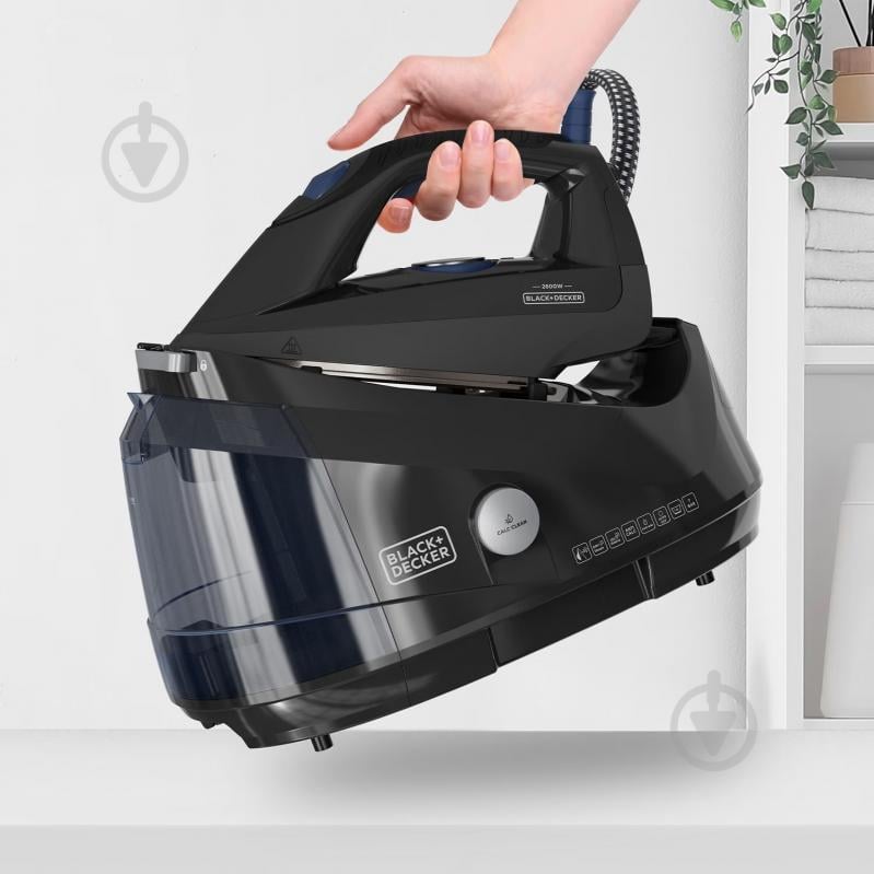 Праска з парогенератором Black+Decker BXSS2600E - фото 5