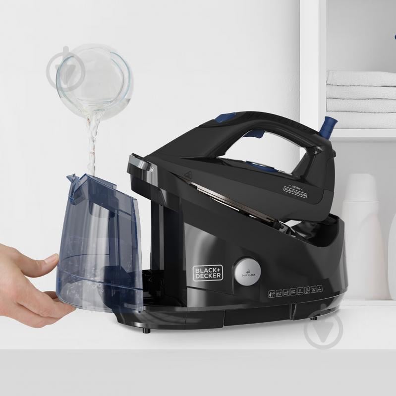 Праска з парогенератором Black+Decker BXSS2600E - фото 2