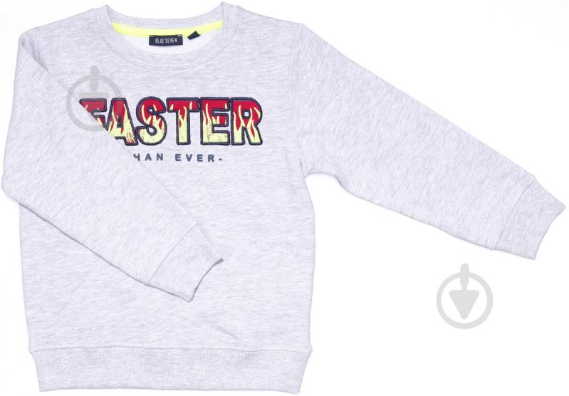 Свитшот для мальчика Blue Seven 864636 серый - фото 1