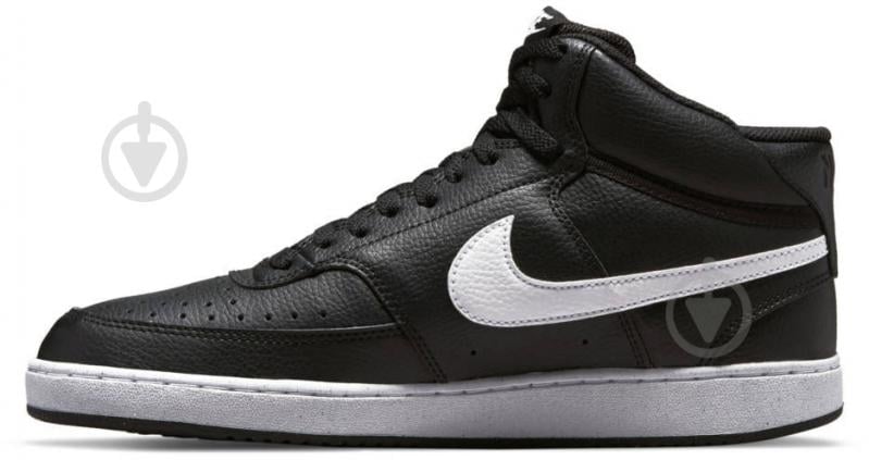 Кросівки чоловічі демісезонні Nike COURT VISION MID NEXT NATURE DN3577-001 р.41 чорні - фото 4