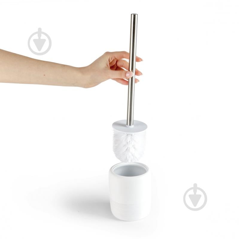 Ершик для унитаза MVM Boston BA-06 White - фото 2