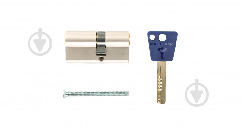 Циліндр Mul-T-Lock 7х7 27x35 ключ-ключ 62 мм нікель - фото 2 Циліндр Mul-T-Lock 7х7 27x35 ключ-ключ 62 мм нікель - фото 2