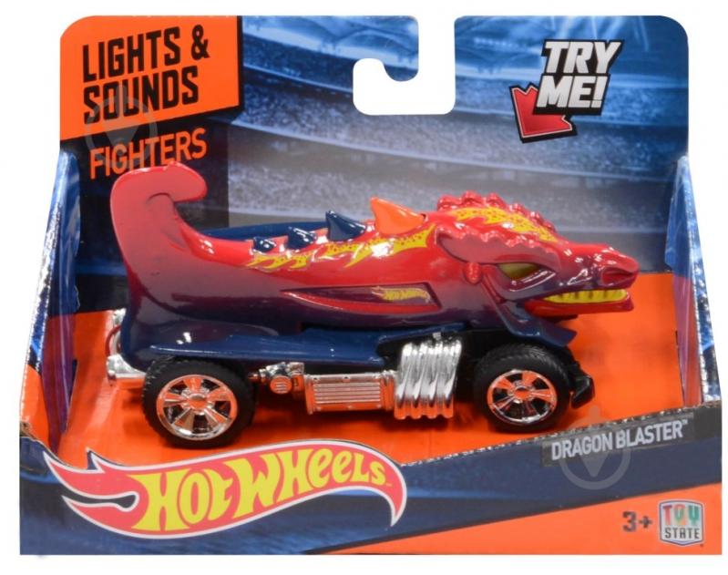 Машинка Toy State Хижемобиль Dragon Blaster 13 см - фото 2
