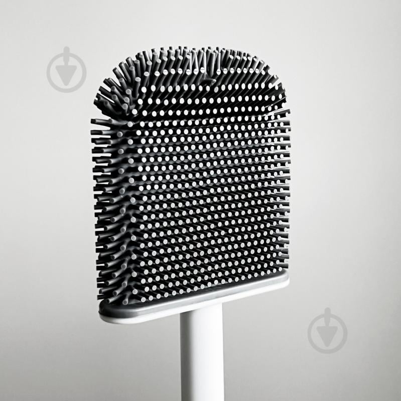 Ершик для унитаза MVM BP-34 WHITE/GRAY - фото 11