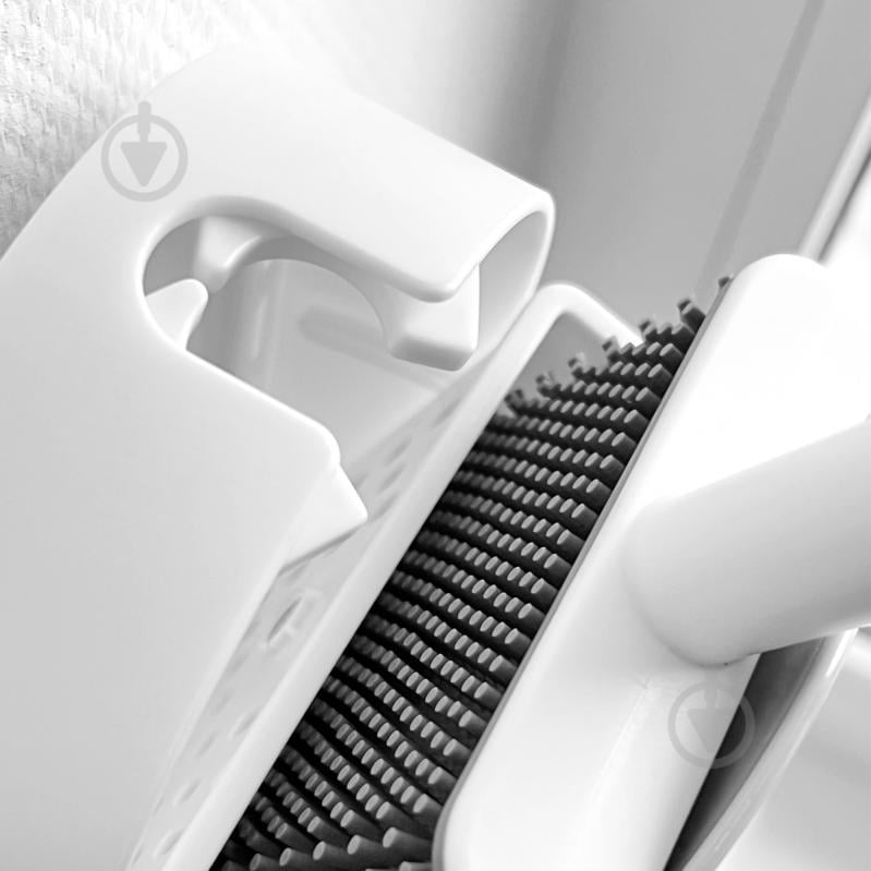 Ершик для унитаза MVM BP-34 WHITE/GRAY - фото 10