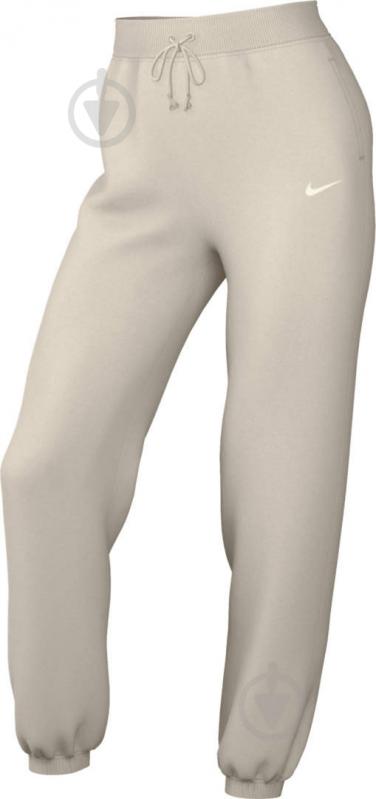 Брюки Nike W NSW PHNX FLC HR OS PANT DQ5887-104 р. L-T серый - фото 9