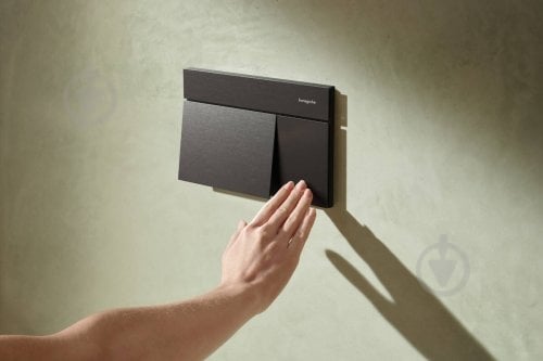 Клавиша для инсталляции Hansgrohe iFRAME ELEMENT E черный хром 66003340 - фото 3