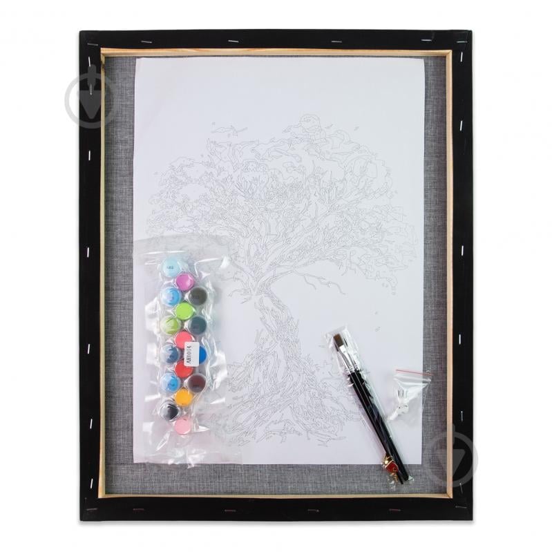 Набір для розпису за номерами Strateg Бджола і квіткова краса AV4040-33 - фото 2 Набір для розпису за номерами Strateg Бджола і квіткова краса AV4040-33 - фото 2