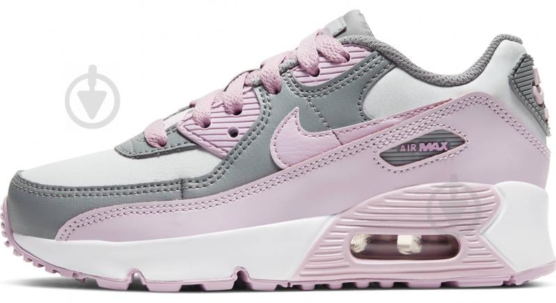 Кроссовки демисезонные Nike Air Max 90 LTR CD6867-002 р.31,5 серые - фото 3