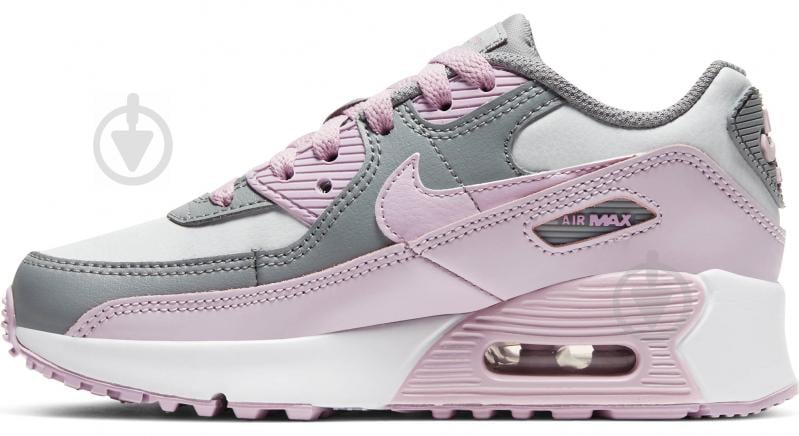 Кроссовки демисезонные Nike Air Max 90 LTR CD6867-002 р.31,5 серые - фото 4