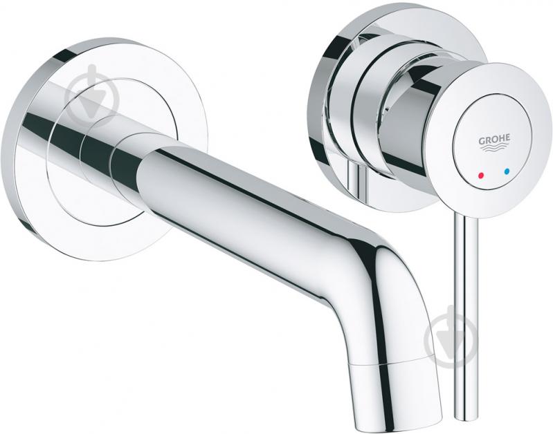 Смеситель для умывальника Grohe BauClassic 20292000 - фото 1 Смеситель для умывальника Grohe BauClassic 20292000 - фото 1