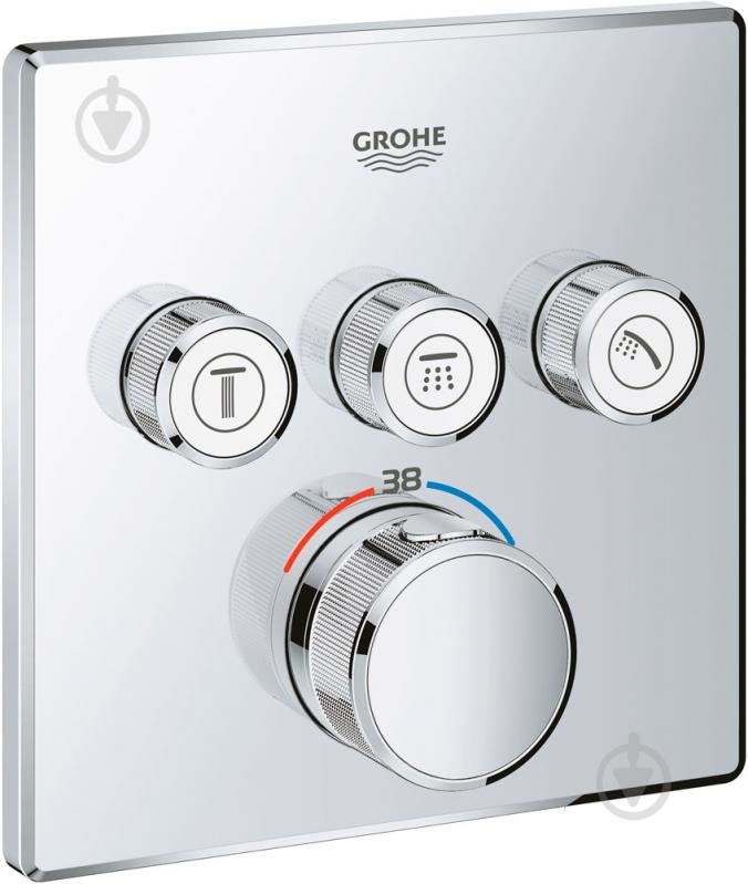 Верхняя часть смесителя для душа Grohe Grohtherm SmartControl 29126000 - фото 1 Верхняя часть смесителя для душа Grohe Grohtherm SmartControl 29126000 - фото 1