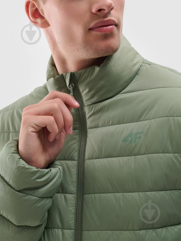 Куртка чоловіча демісезонна 4F DOWN JACKET M483 4FWAW24TDJAM483-43S р.2XL хакі - фото 2