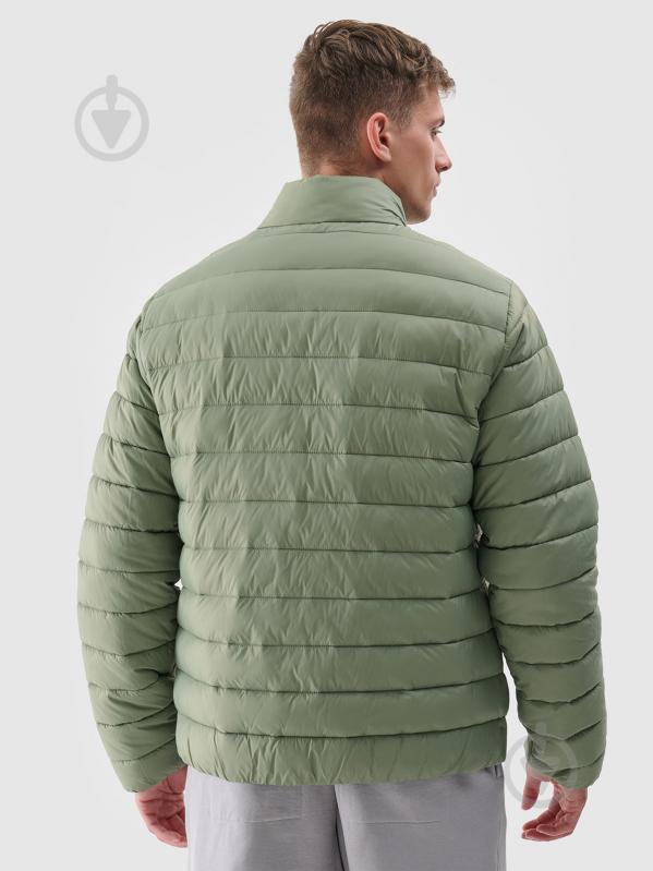 Куртка чоловіча демісезонна 4F DOWN JACKET M483 4FWAW24TDJAM483-43S р.2XL хакі - фото 4