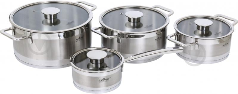 Набір посуду Maxmark 8 предметів MK-4108 - фото 1 Набір посуду Maxmark 8 предметів MK-4108 - фото 1