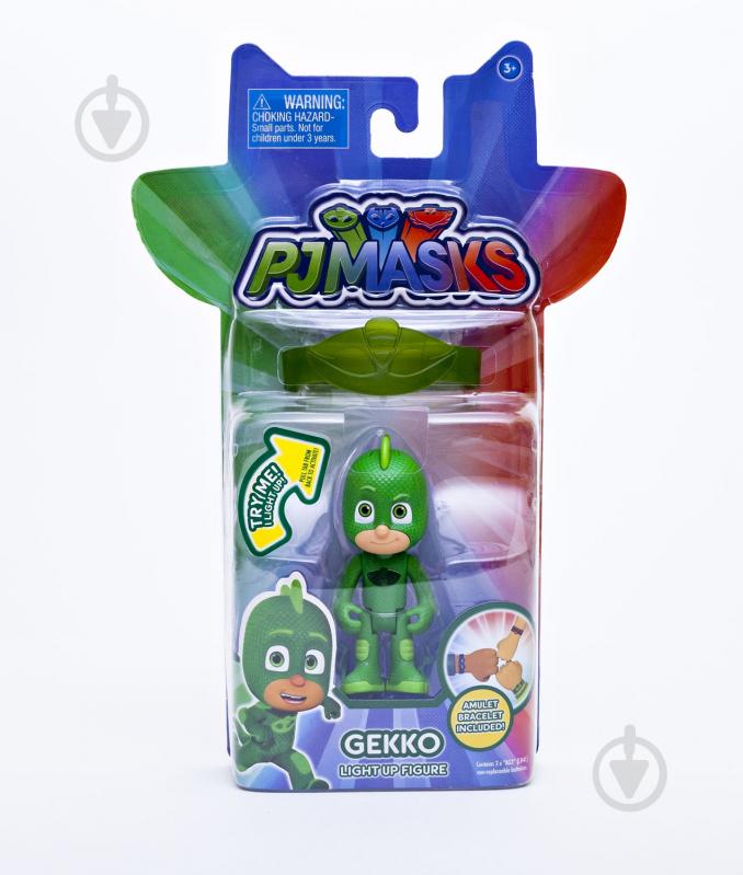 Ігровий набір PJ Masks Гекко фігурка та браслет, що світиться 32615 - фото 1