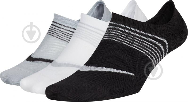 Носки Nike W EVERYDAY PLUS LTWT FOOT SX5277-989 р.M серый/черный/белый 3 шт. - фото 3 Носки Nike W EVERYDAY PLUS LTWT FOOT SX5277-989 р.M серый/черный/белый 3 шт. - фото 3