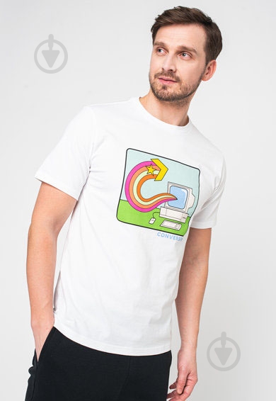 Футболка Converse 10022933-102 р.XL белый - фото 2