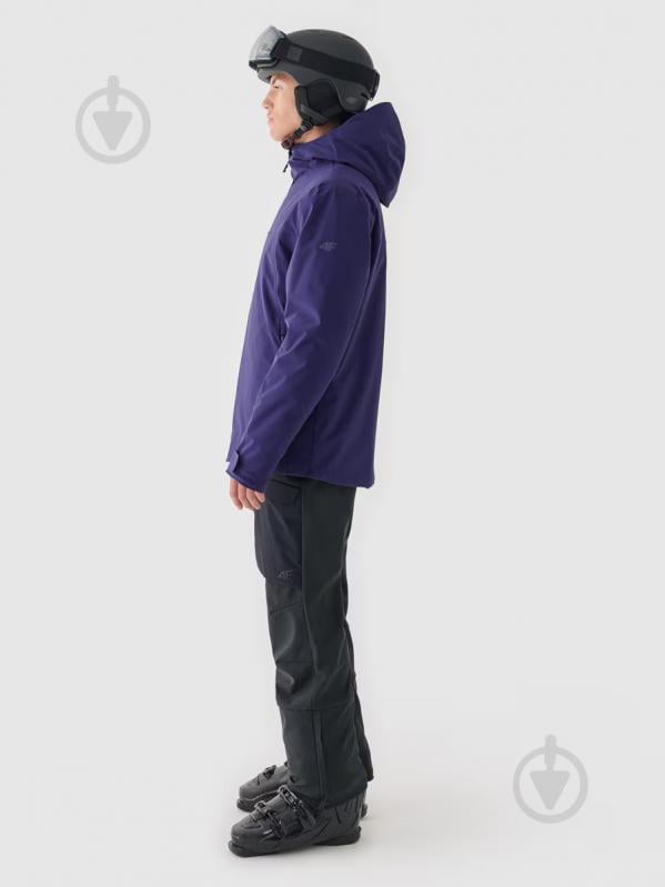 Куртка мужская зимняя 4F TECHNICAL JACKET M579 4FWAW24TTJAM579-31S р.2XL синяя - фото 4 Куртка мужская зимняя 4F TECHNICAL JACKET M579 4FWAW24TTJAM579-31S р.2XL синяя - фото 4