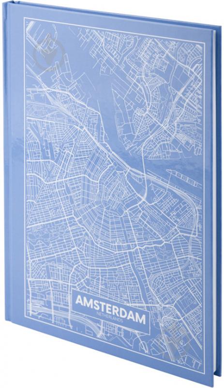 Книга для записей Maps Amsterdam А4 96 л 8422-507-a Axent - фото 2