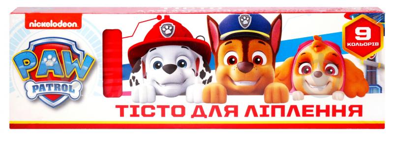 Набор для лепки Paw Patrol Щенячий патруль с 9 цветов по 15 г 122568 - фото 1