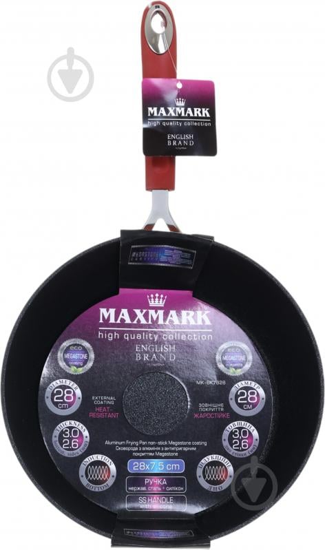 Сковорода Maxmark 28 см MK-BK7828 - фото 4