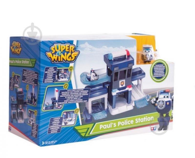 Игрушечный набор Super Wings EU720815S Paul's Station - фото 2 Игрушечный набор Super Wings EU720815S Paul's Station - фото 2