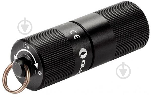 Фонарик Olight брелок I1R тактический черный - фото 2