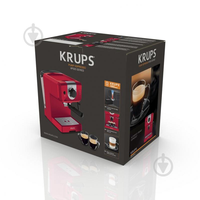 Кофеварка рожковая Krups OPIO XP320530 - фото 8