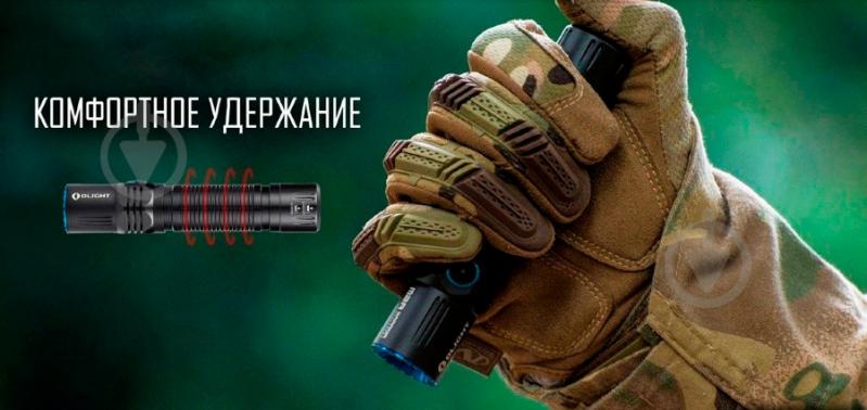 Ліхтарик Olight M2R Warrior тактичний чорний - фото 9
