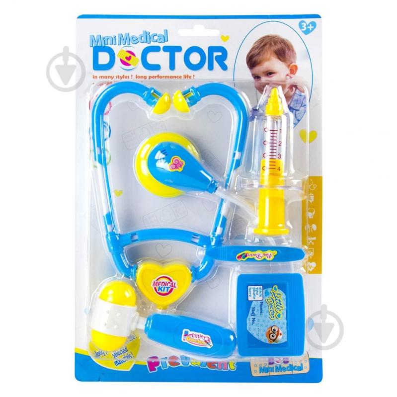 Набор доктора игрушечный 8009C 4 предмета - фото 1