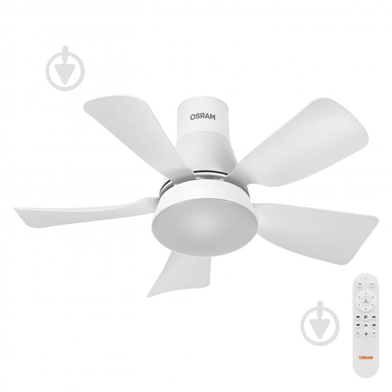Люстра-вентилятор Osram Ceiling DIM 15 Вт белый FAN LESTE - фото 2