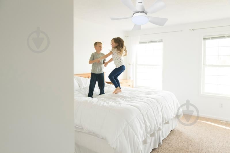 Люстра-вентилятор Osram Ceiling DIM 15 Вт белый FAN LESTE - фото 13