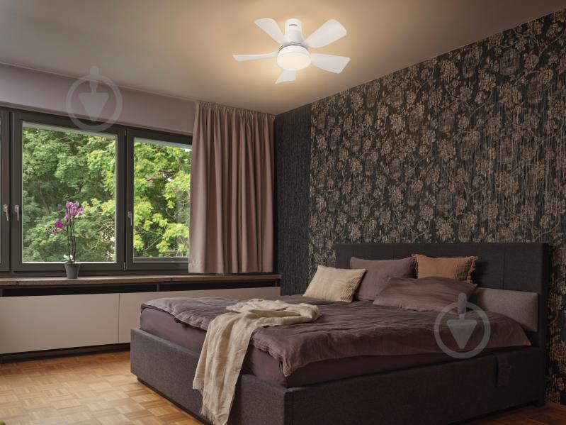Люстра-вентилятор Osram Ceiling DIM 15 Вт белый FAN LESTE - фото 14