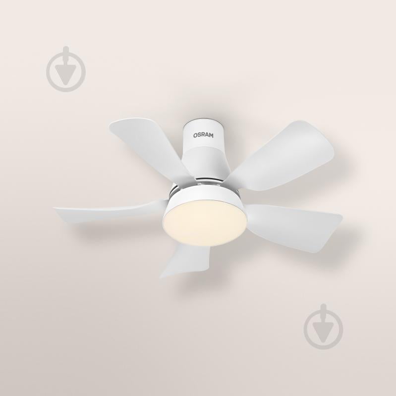 Люстра-вентилятор Osram Ceiling DIM 15 Вт белый FAN LESTE - фото 7