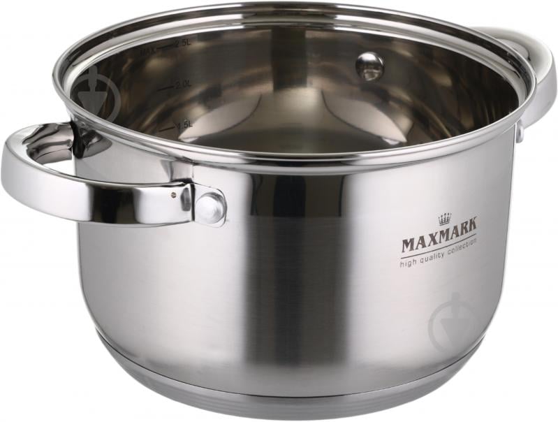Кастрюля с крышкой Maxmark 2 л 18 см MK-3702 - фото 5