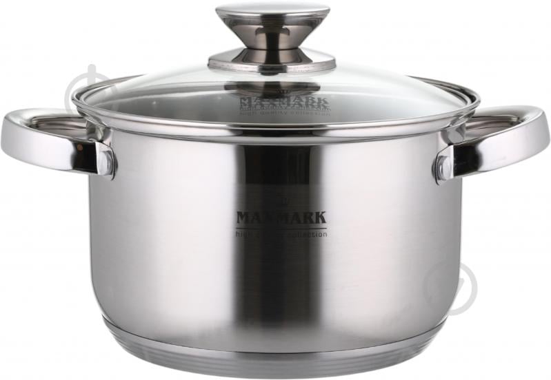 Кастрюля с крышкой Maxmark 2 л 18 см MK-3702 - фото 2