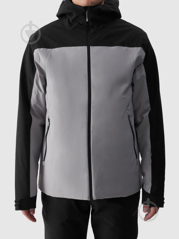 Куртка мужская зимняя 4F TECHNICAL JACKET M579 4FWAW24TTJAM579-27S р.2XL серая - фото 7