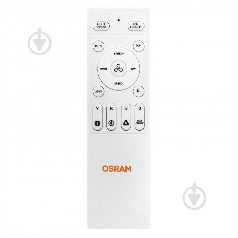 Люстра-вентилятор Osram Ceiling RGB DIM 18 Вт білий/дерево FAN NORDES - фото 16